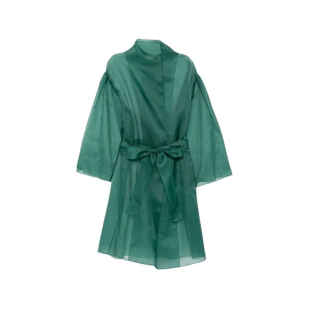 Antonelli Firenze Green Jackets - Fitted Jackets Women